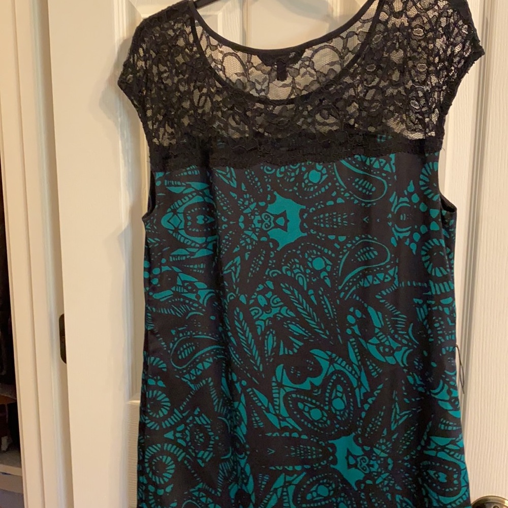Express Dress with Lace Top